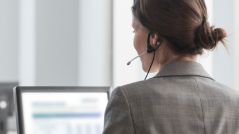 female customer support agent female customer support agent